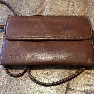 Fossil Wallet and Phone Crossbody